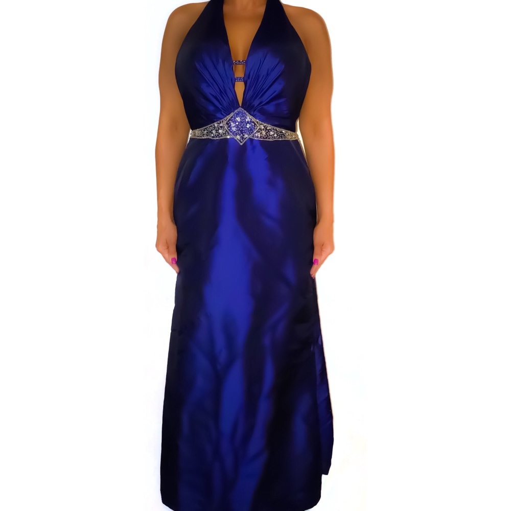 Masquerade Royal Blue Dress